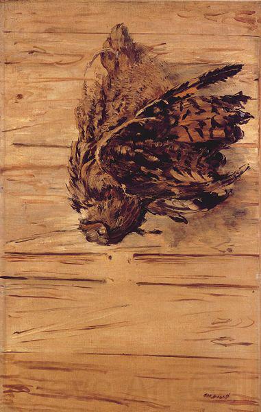 Edouard Manet Toter Uhu France oil painting art